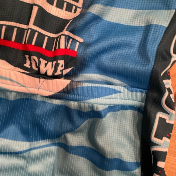 NWT Women’s Primal RAGBRAI Graphic Sleeveless zippered pockets cycling jersey L - Picture 7 of 8